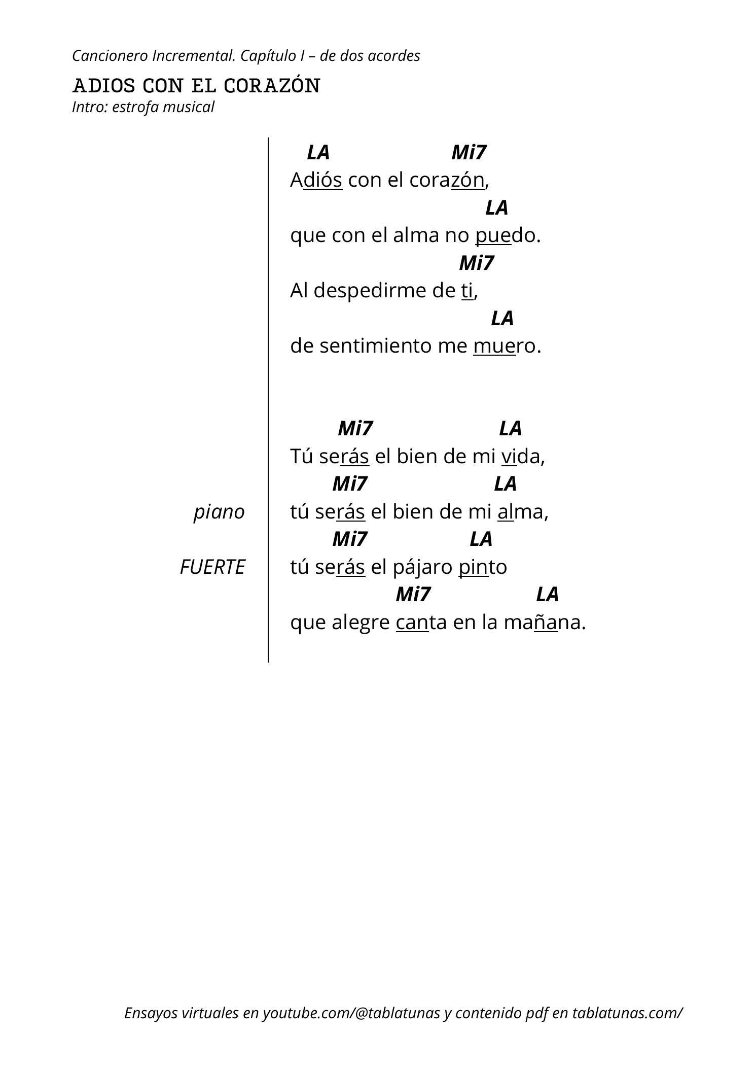 Guitarra, página 1