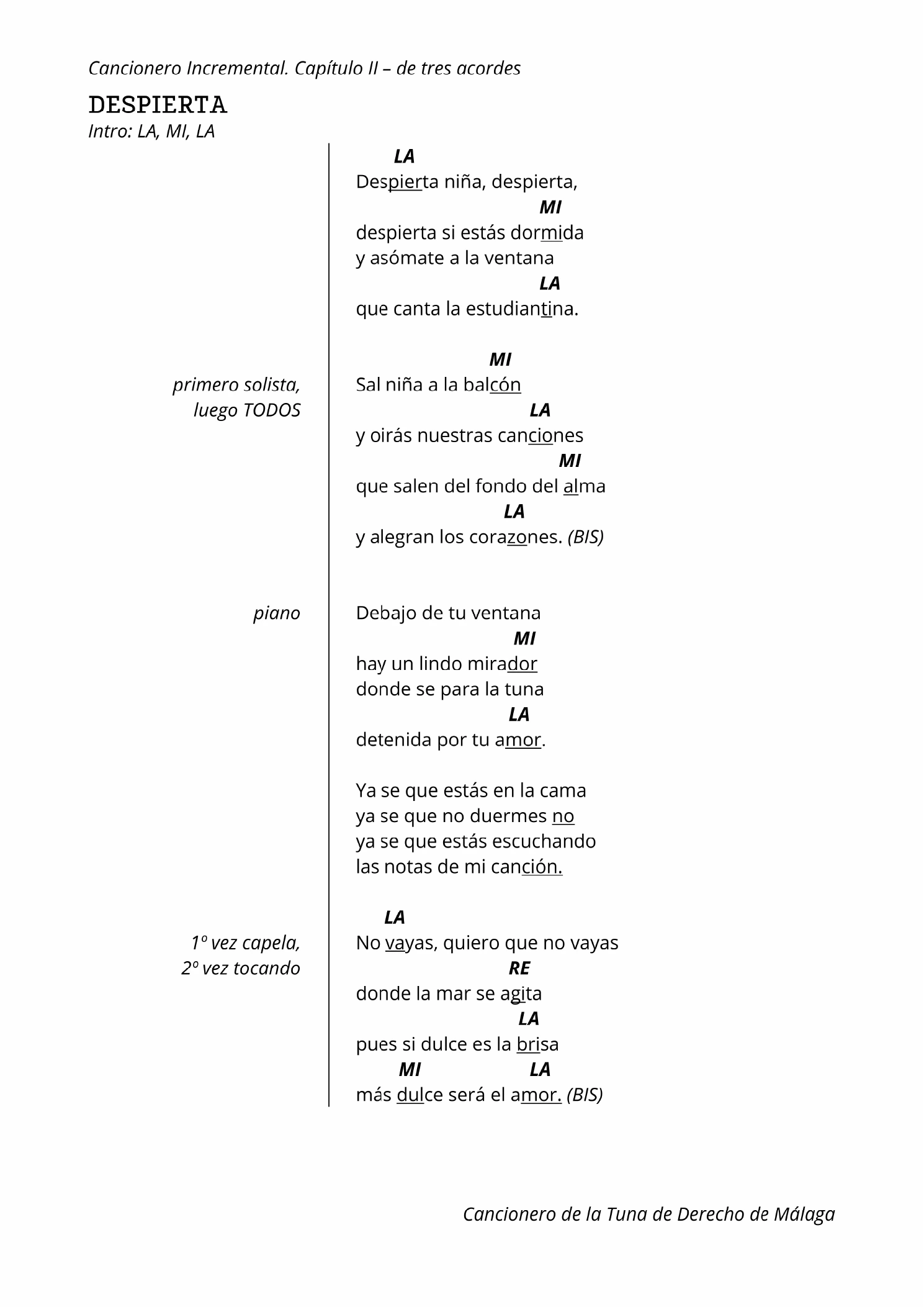 Guitarra, página 1