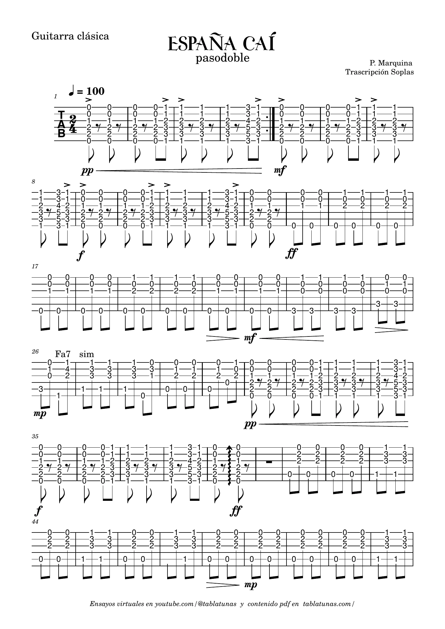 Guitarra, página 1 de 2