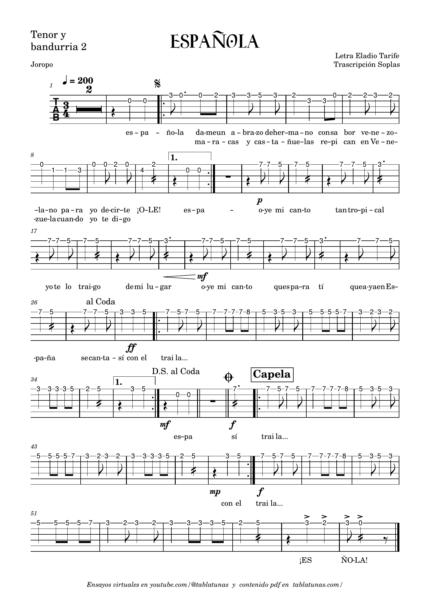 Tenor y Bandurria 2, página 1