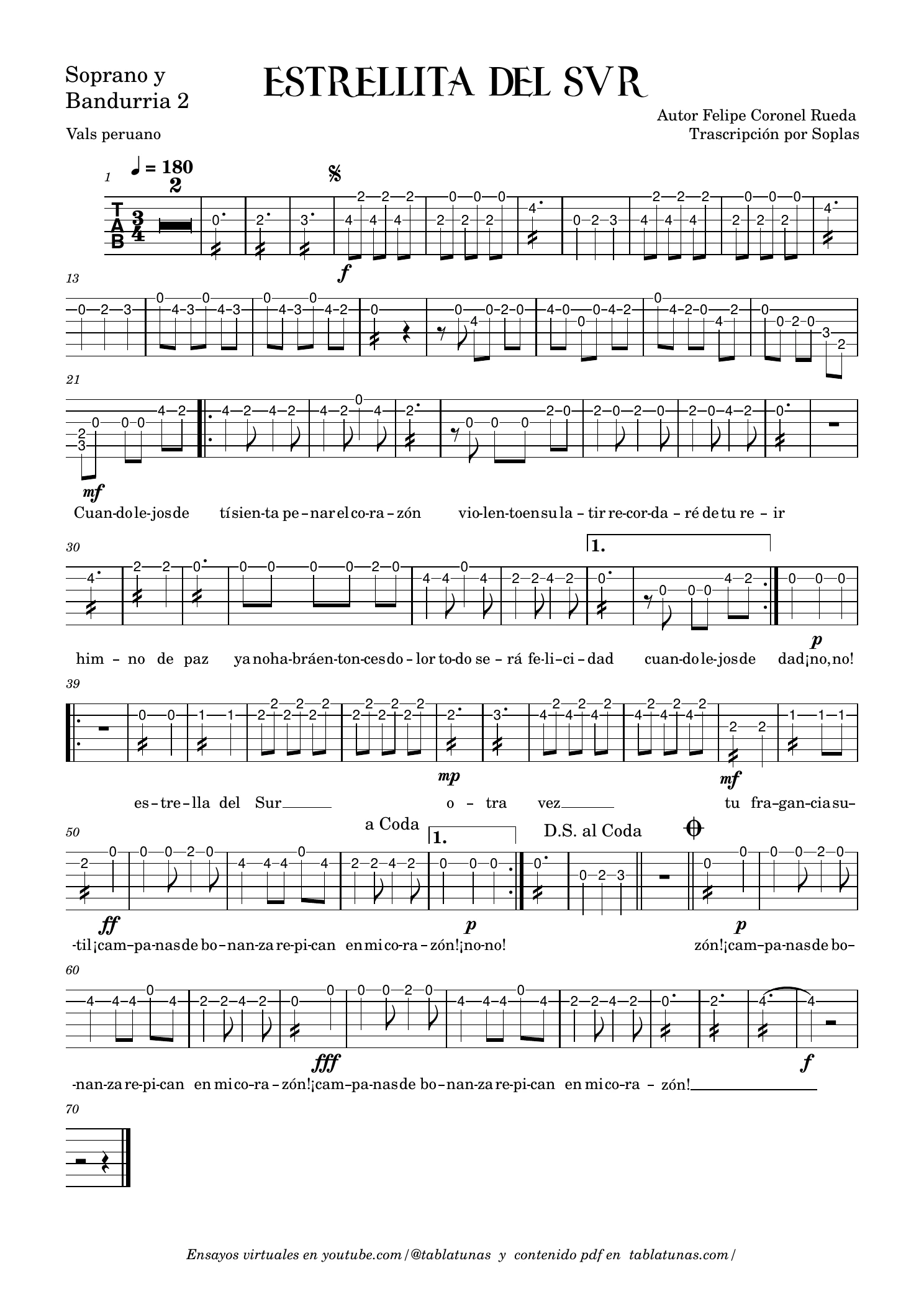 Soprano y Bandurria 2, página 1