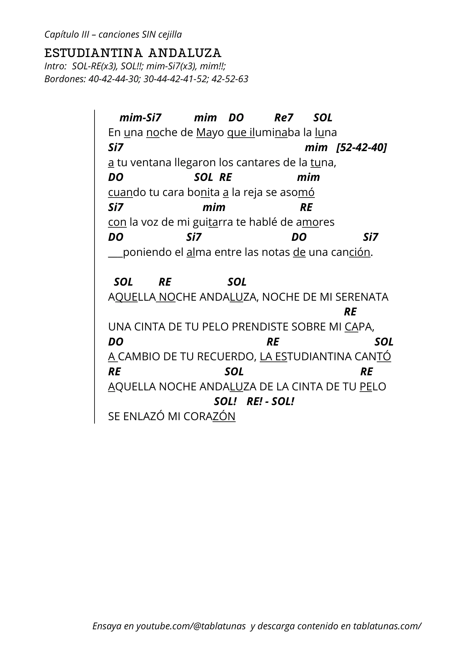 Guitarra, página 1