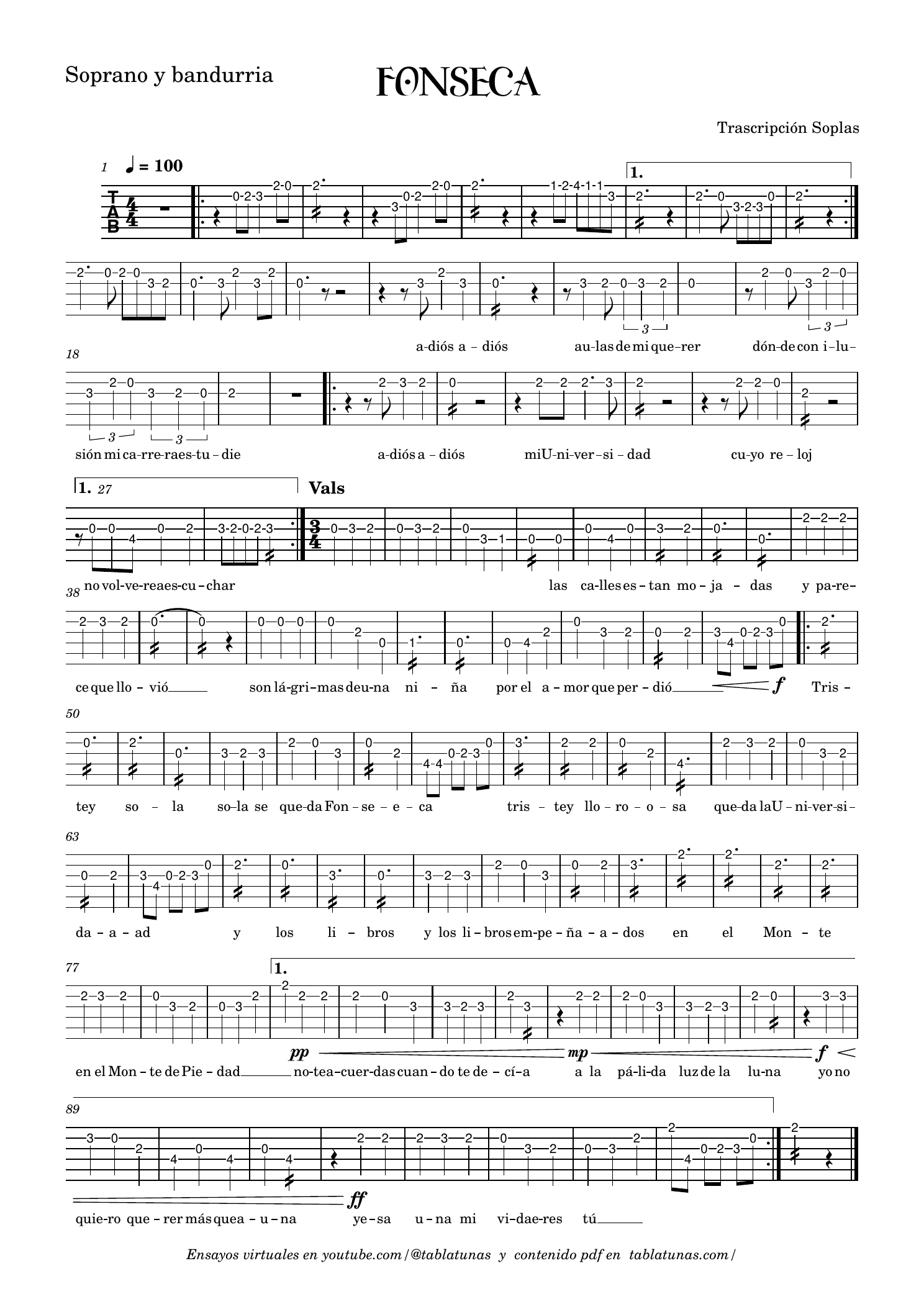 Soprano y bandurria 2, página 1