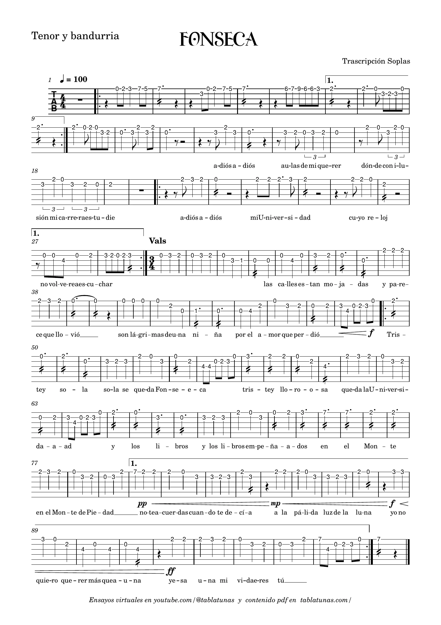Tenor y bandurria 2, página 1