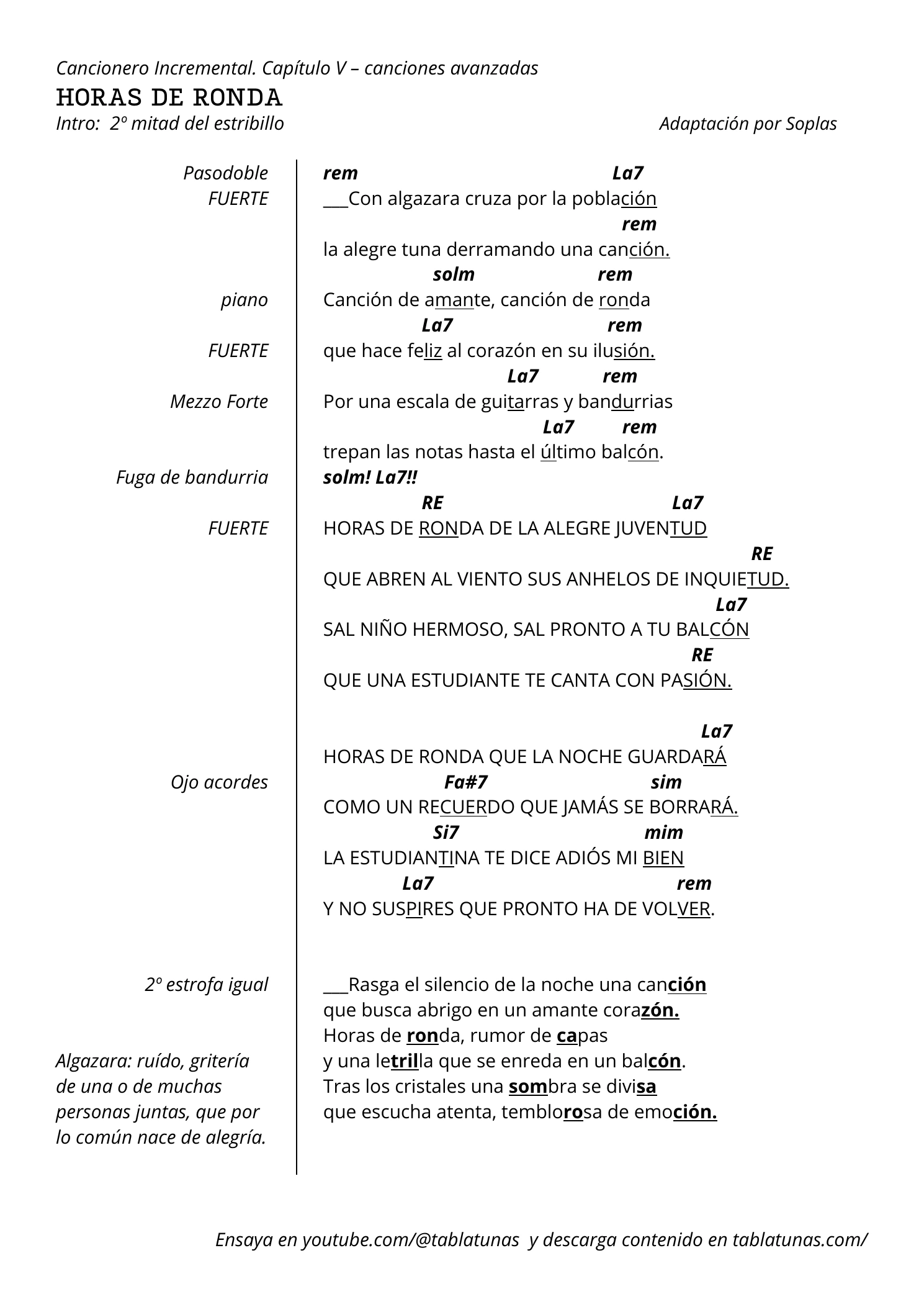 Guitarra, página 1