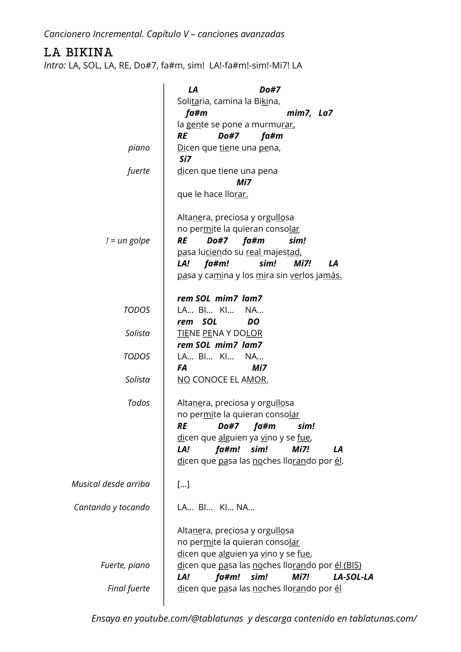 Guitarra, página 1
