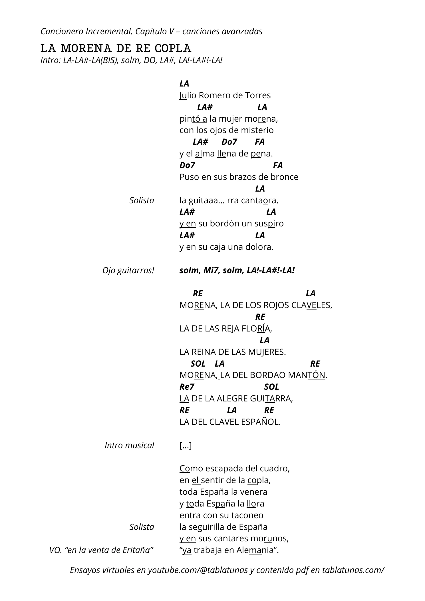 Guitarra, página 1