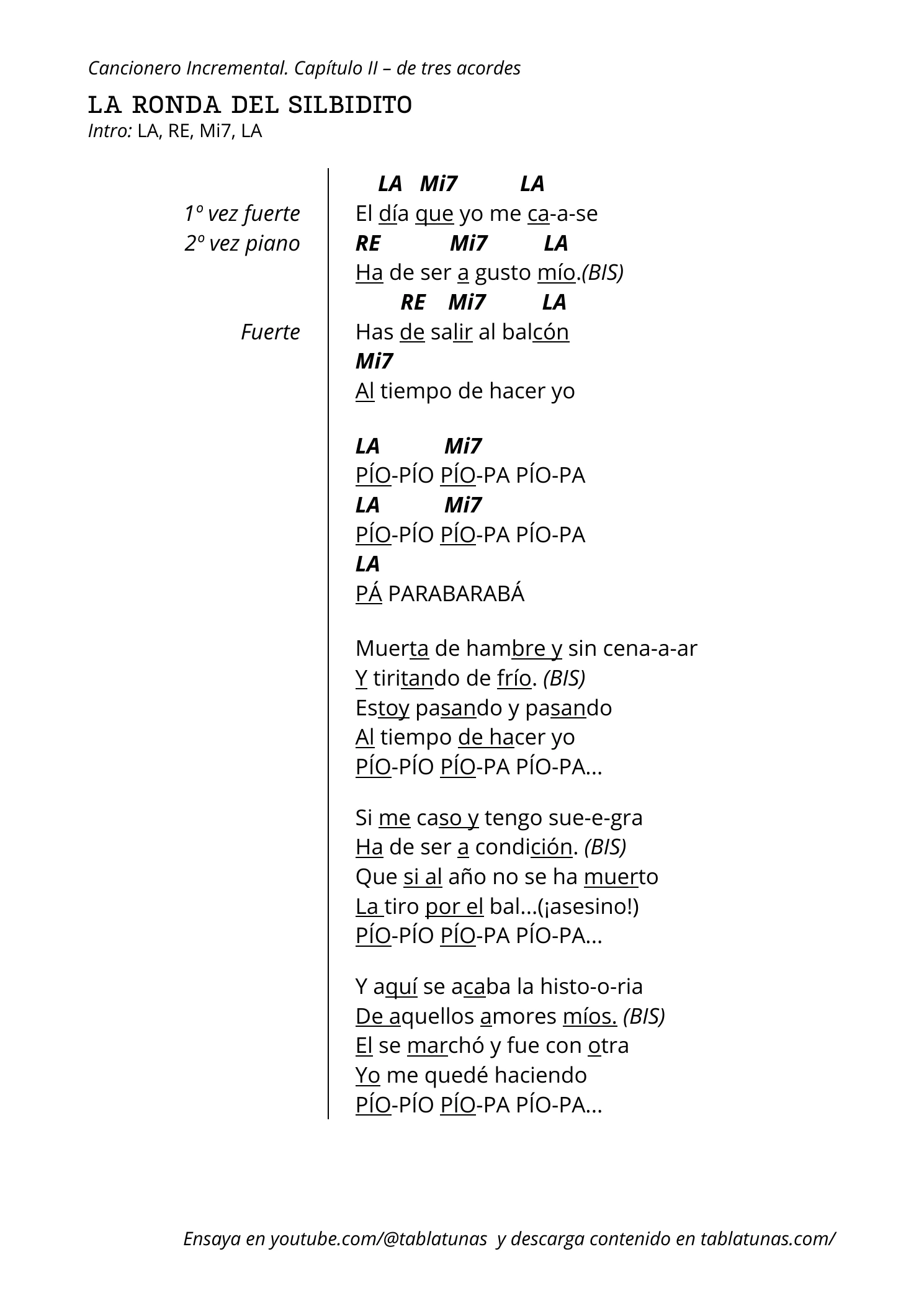 Guitarra, página 1