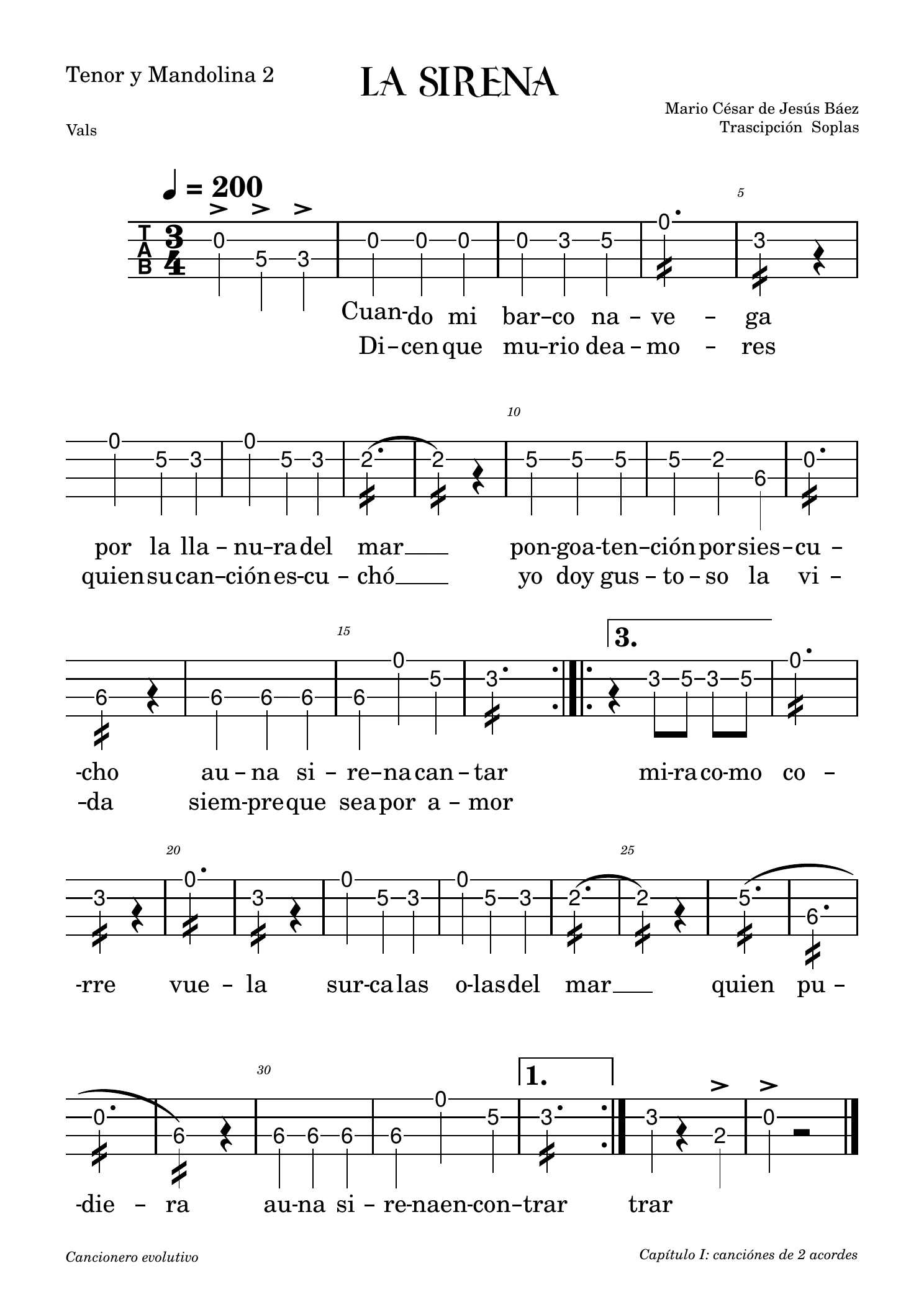 Tenor y Mandolina 2, página 1