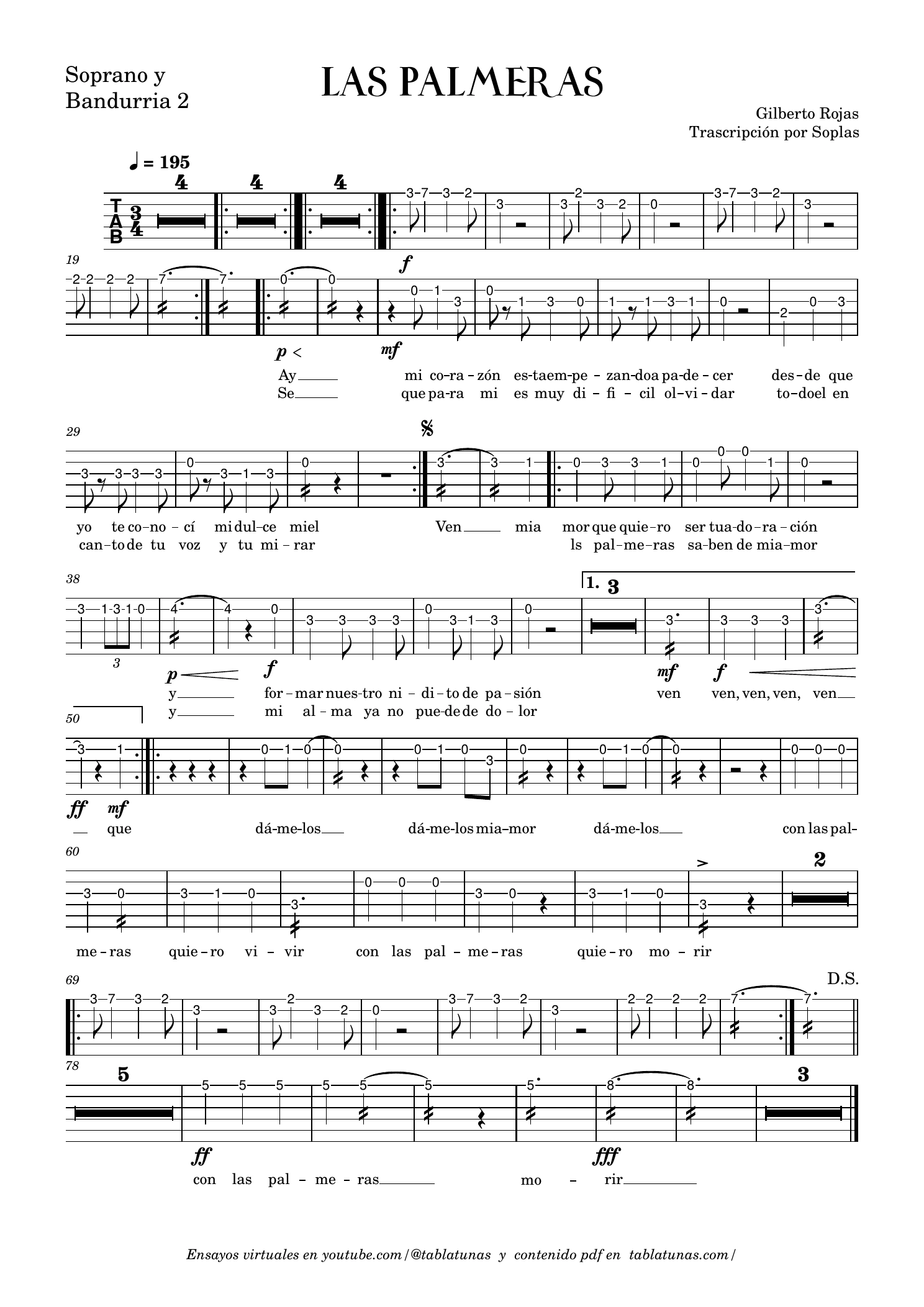 Soprano y Bandurria 2, página 1