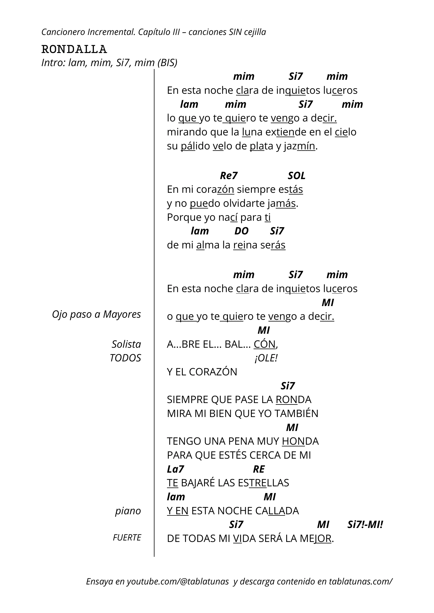 Guitarra, página 1