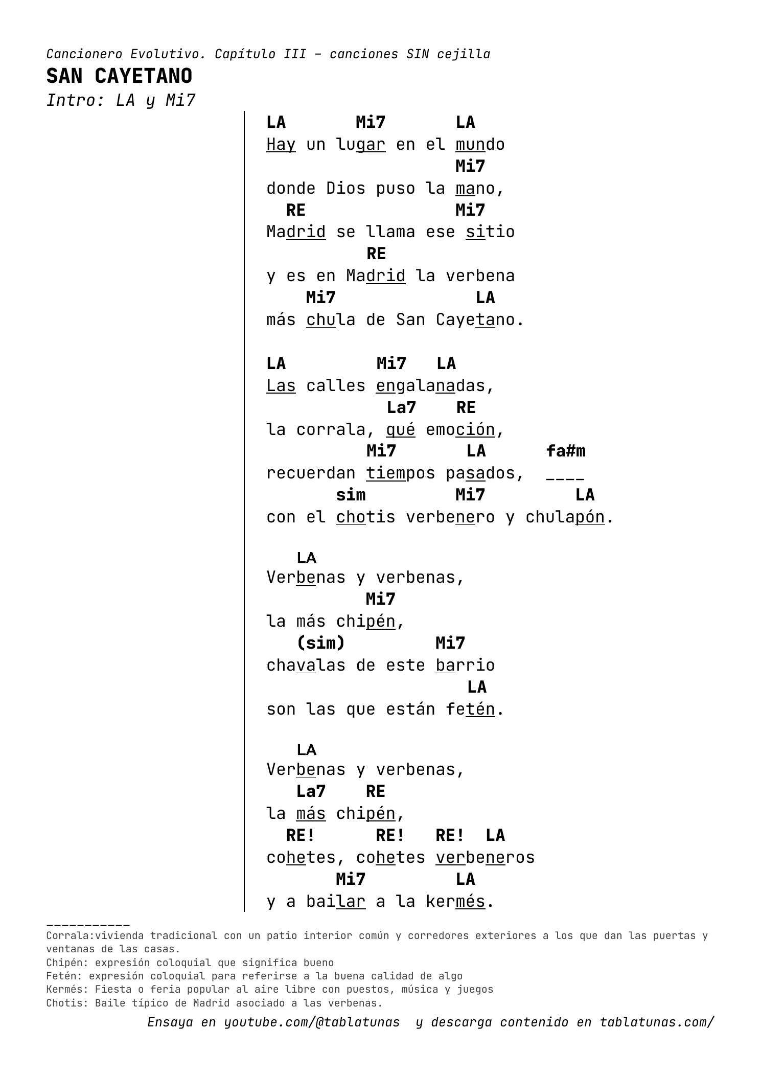 Guitarra, página 1