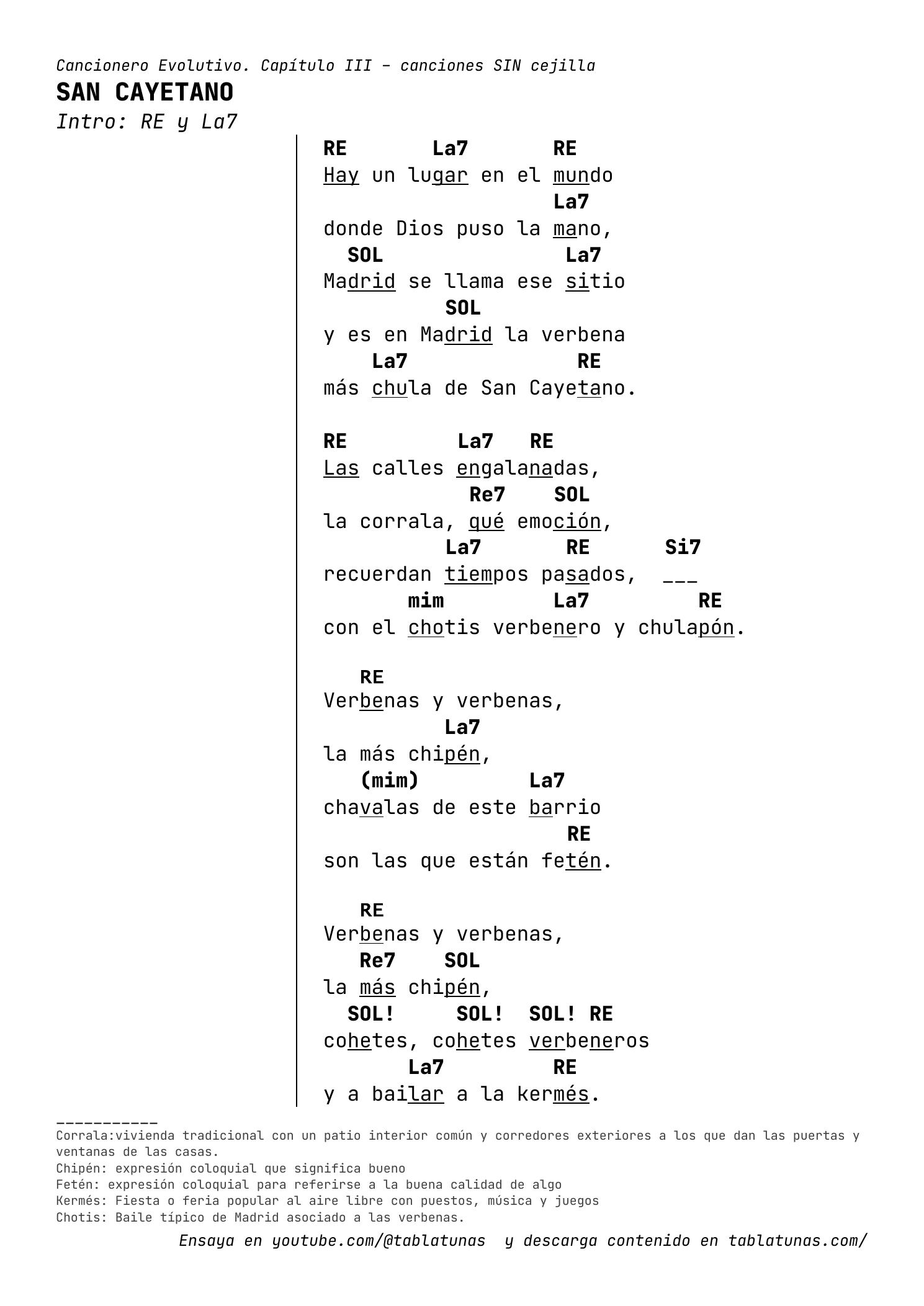 Guitarra, página 1
