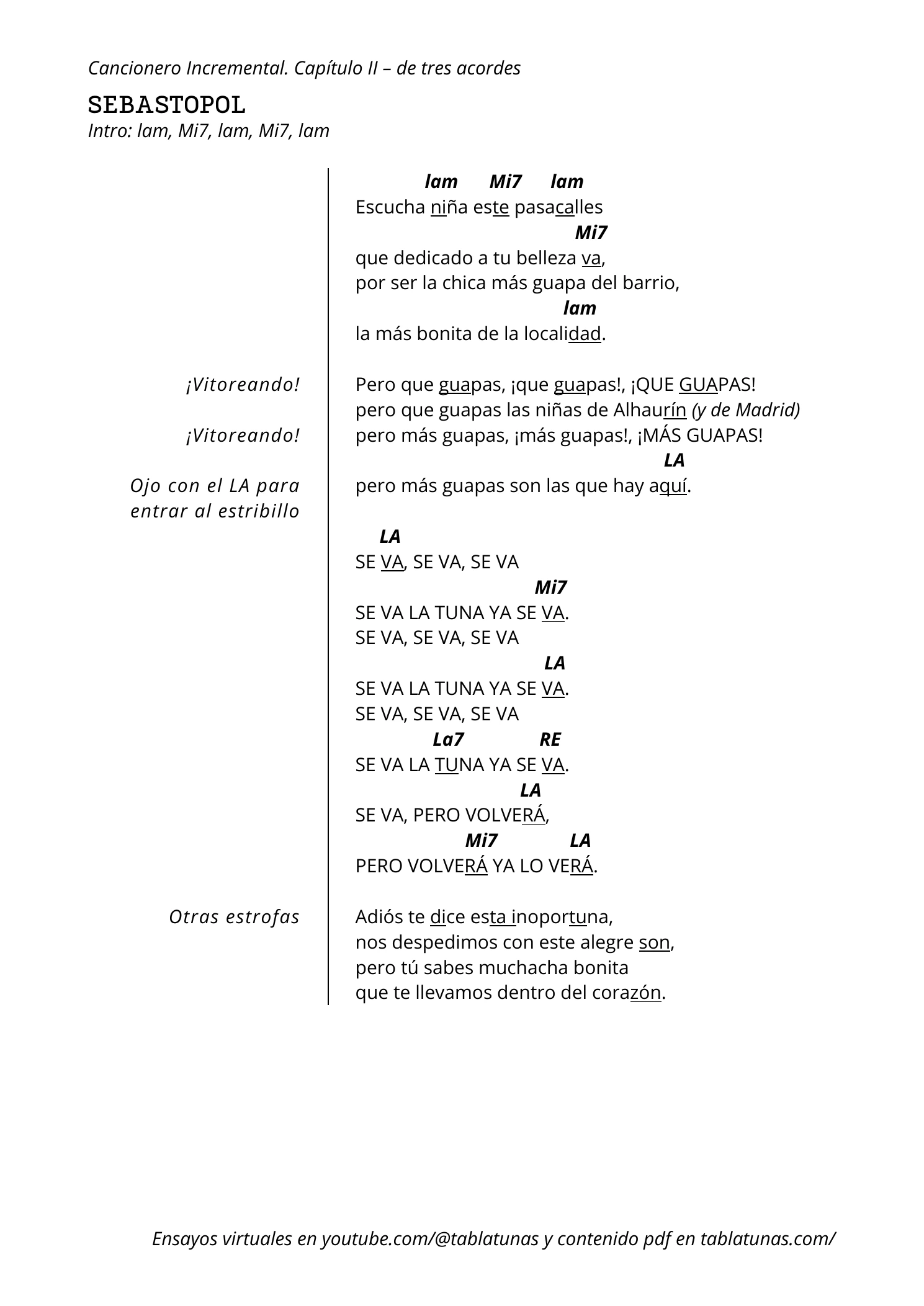 Guitarra, página 1